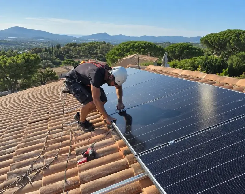 Installateur panneaux solaires Poliénas — pose photovoltaïque sur toiture